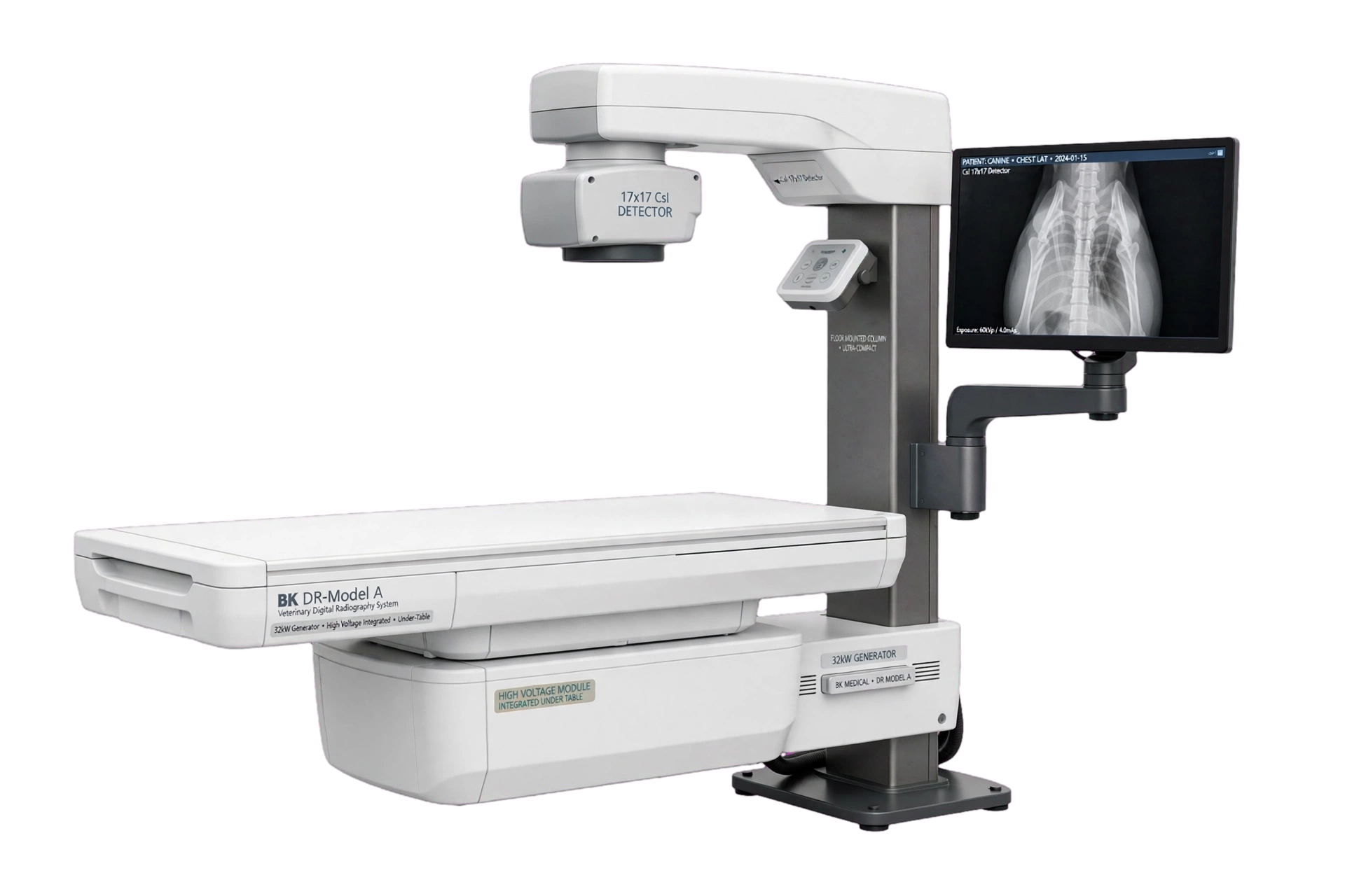 BK-DR-Model-A-transparent BK DR-Model A Veterinary Digital Radiography System - Image 1