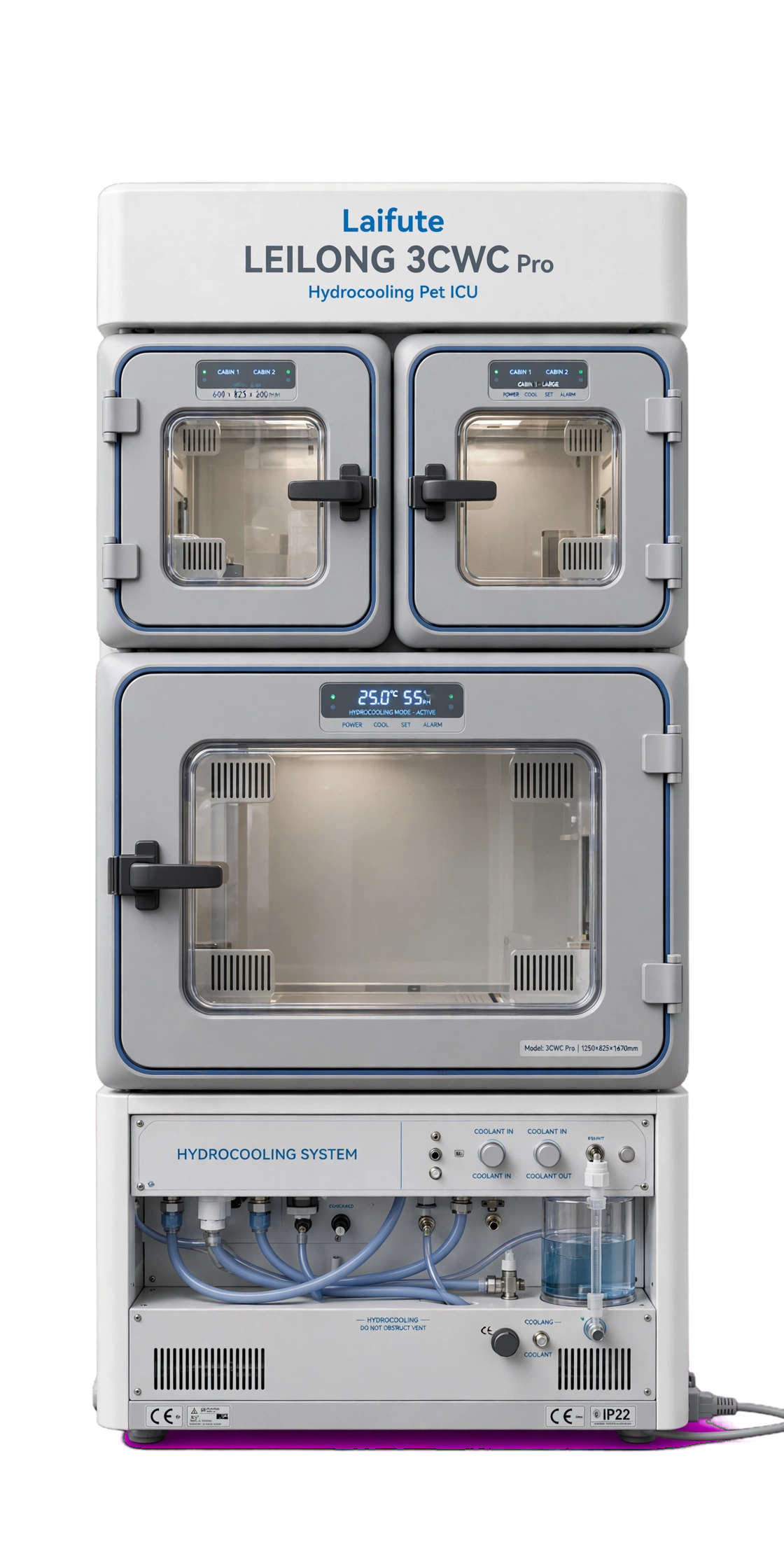 LEILONG-3CWC-Pro-ICU-transparent LEILONG 3CWC Pro - Hydrocooling ICU System - Image 1